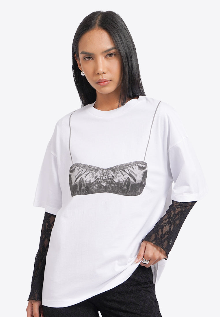 Oversized Short Sleeve Graphic T-Shirt