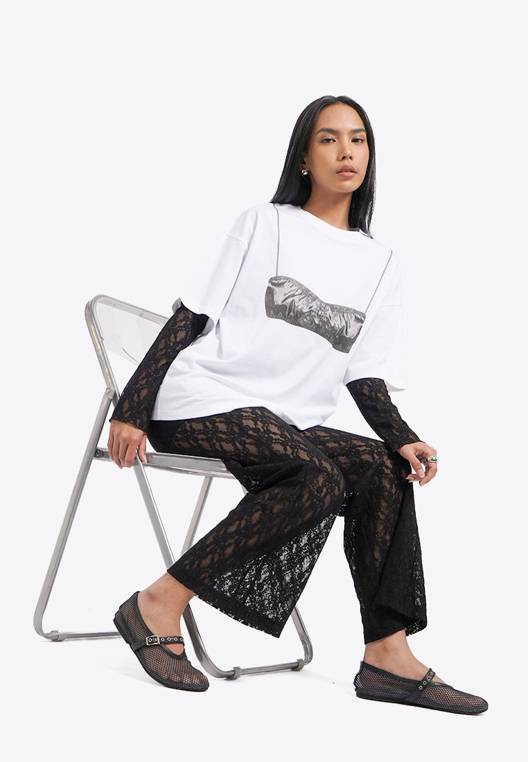 Oversized Short Sleeve Graphic T-Shirt