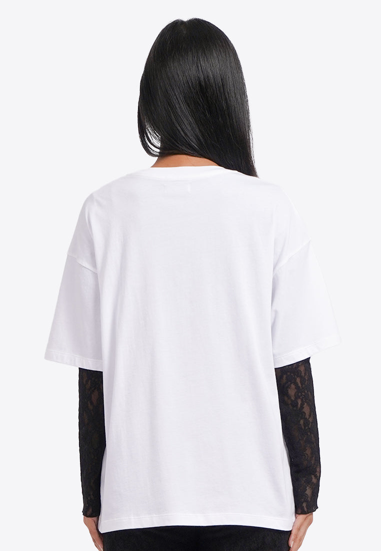 Oversized Short Sleeve Graphic T-Shirt