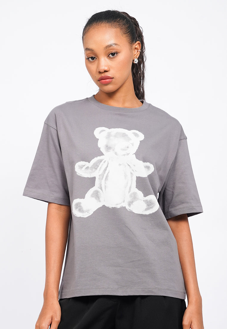 Oversized Statement Graphic T-Shirt