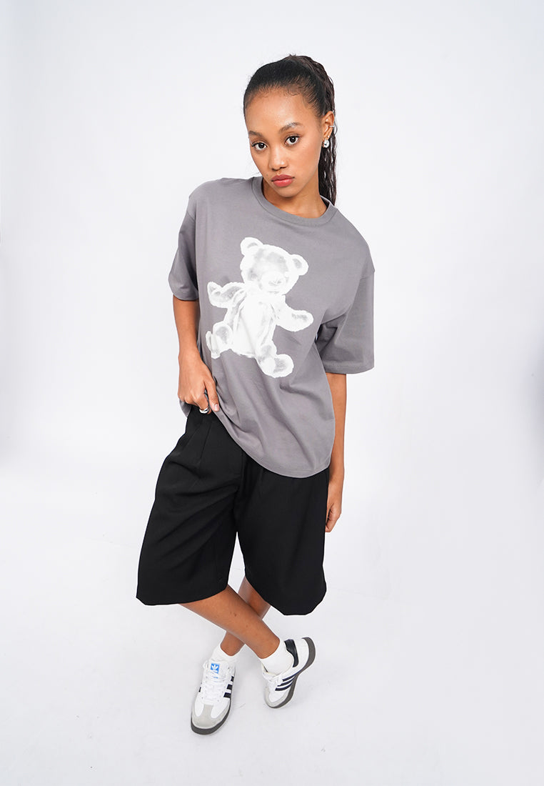 Oversized Statement Graphic T-Shirt