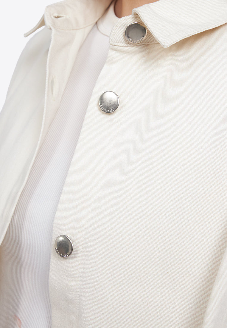 Oversized Button Up Vest