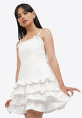 Multi Tier Strappy Mini Dress