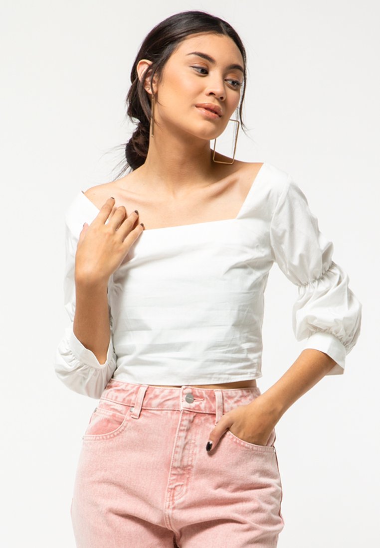 Balloon Sleeve Top