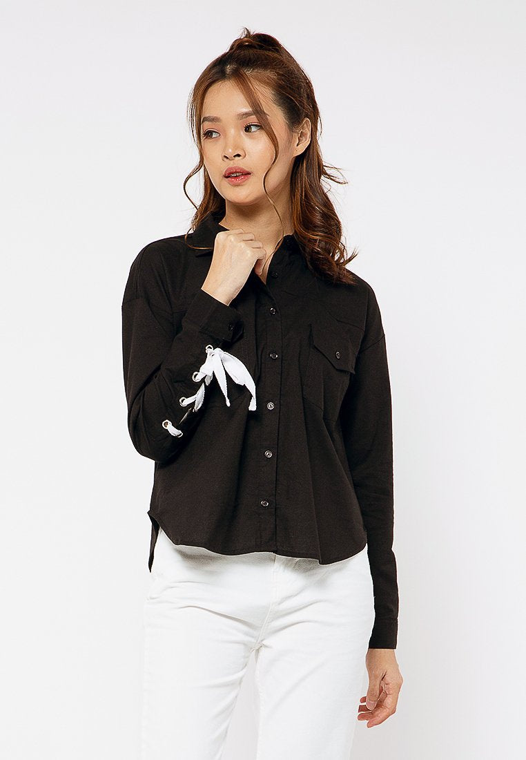 Shirt with Lace