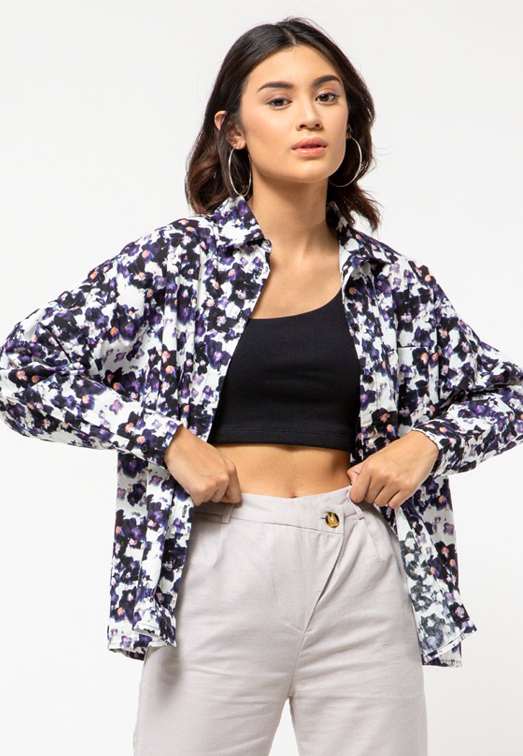 Stone Oversize Shirt