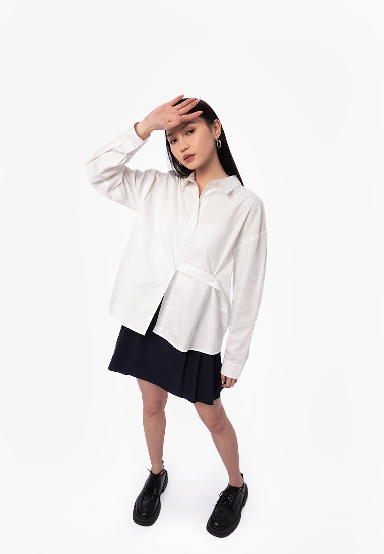 Long Sleeve Oversized Shirt