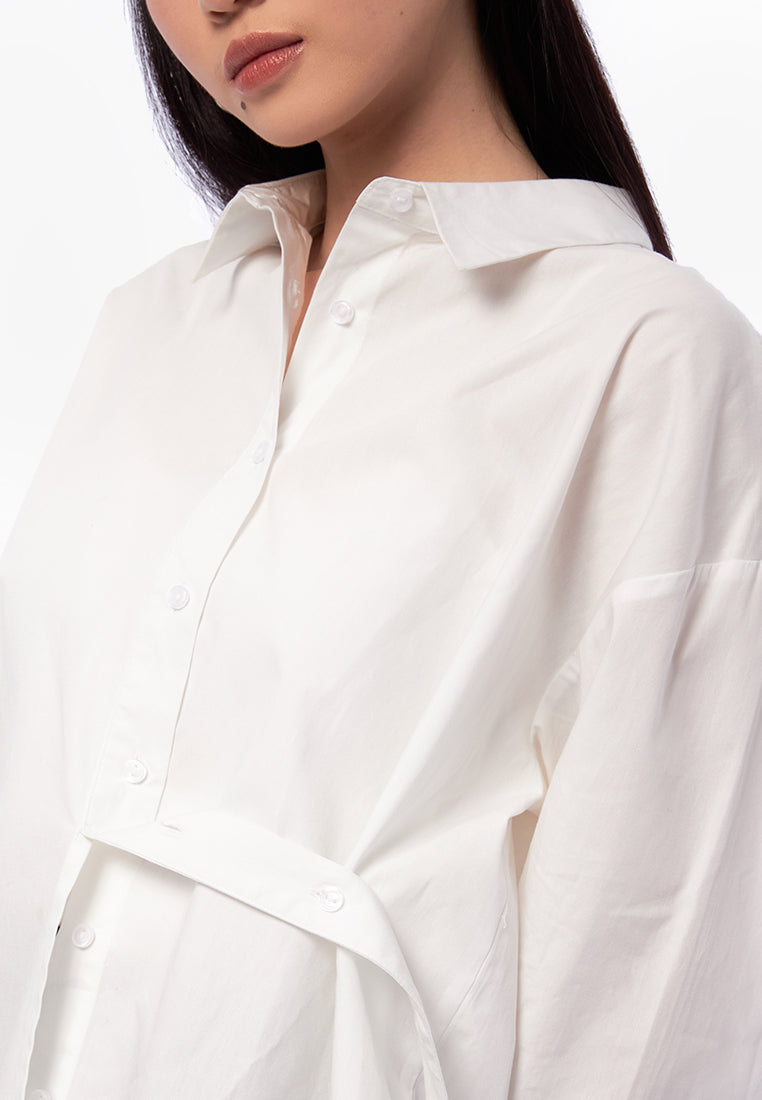 Long Sleeve Oversized Shirt
