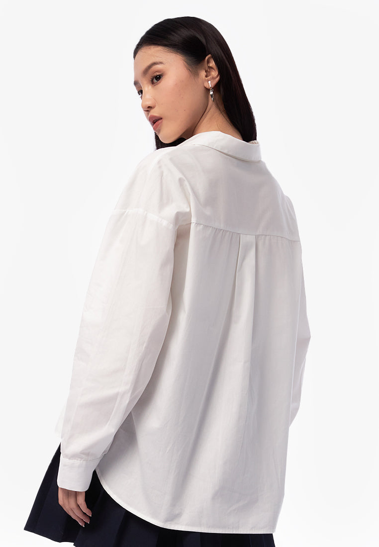 Long Sleeve Oversized Shirt