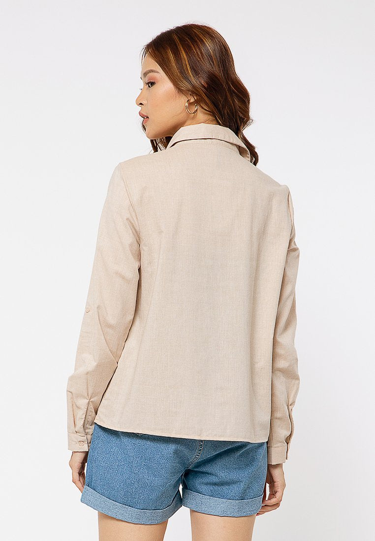 Roll-up Sleeves shirt