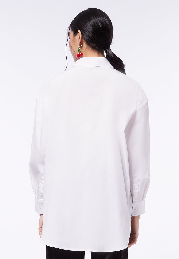 Long Sleeve Oversized Shirt