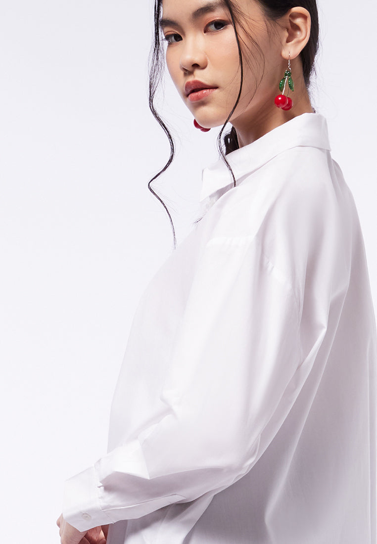 Long Sleeve Oversized Shirt