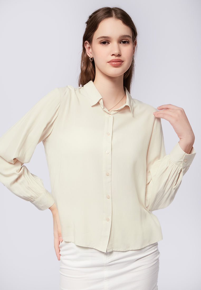 Balloon Sleeve Blouse