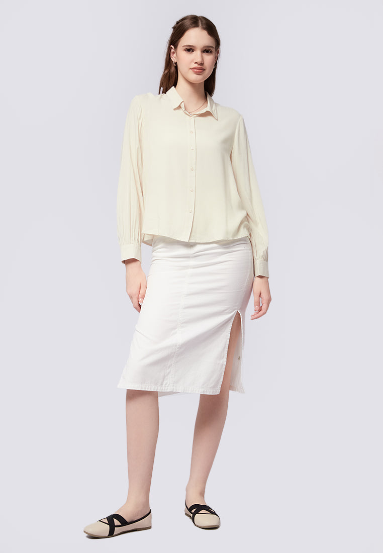 Balloon Sleeve Blouse