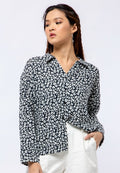 V-neck Long Sleeve Shirt