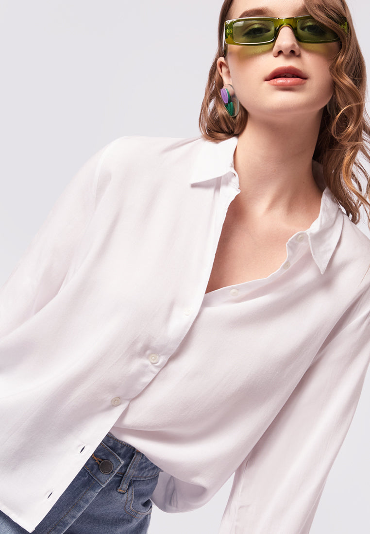 Balloon Long Sleeve Blouse