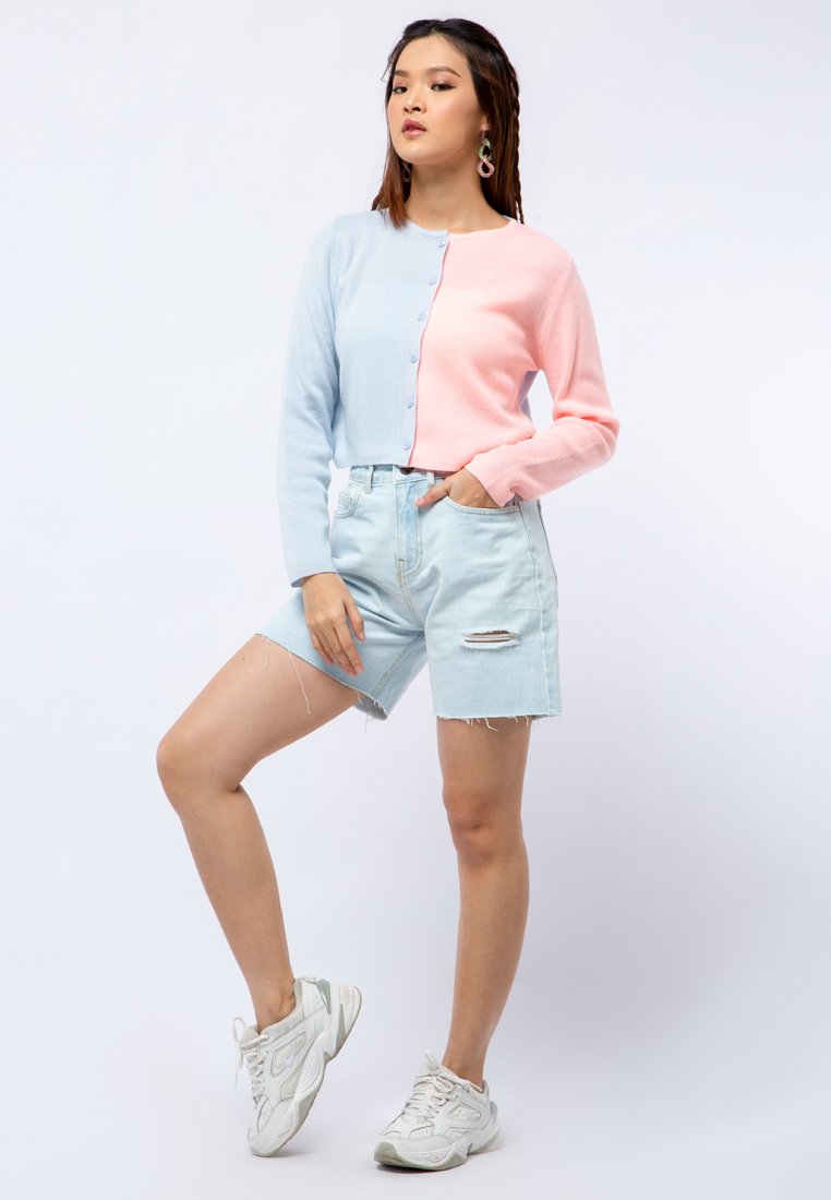 Denim Bermuda Shorts
