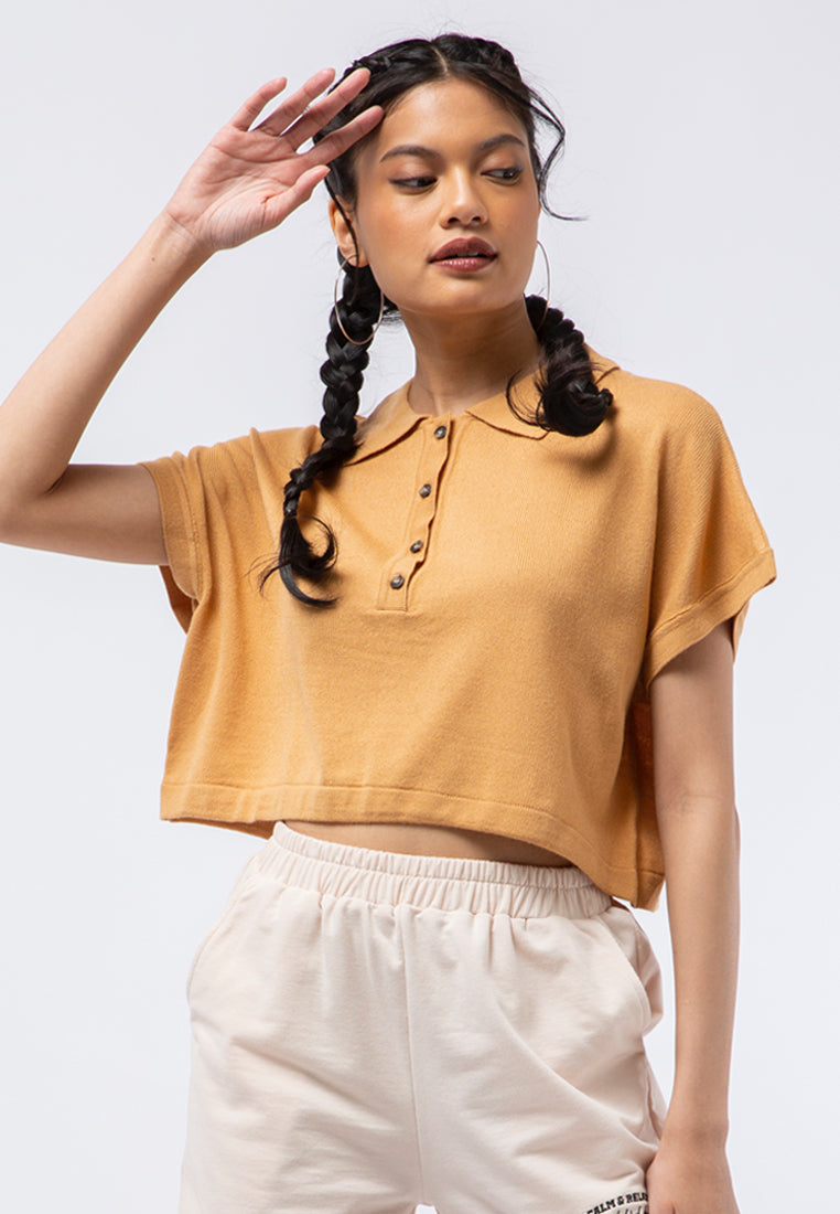 Knit Shirt with Button Details