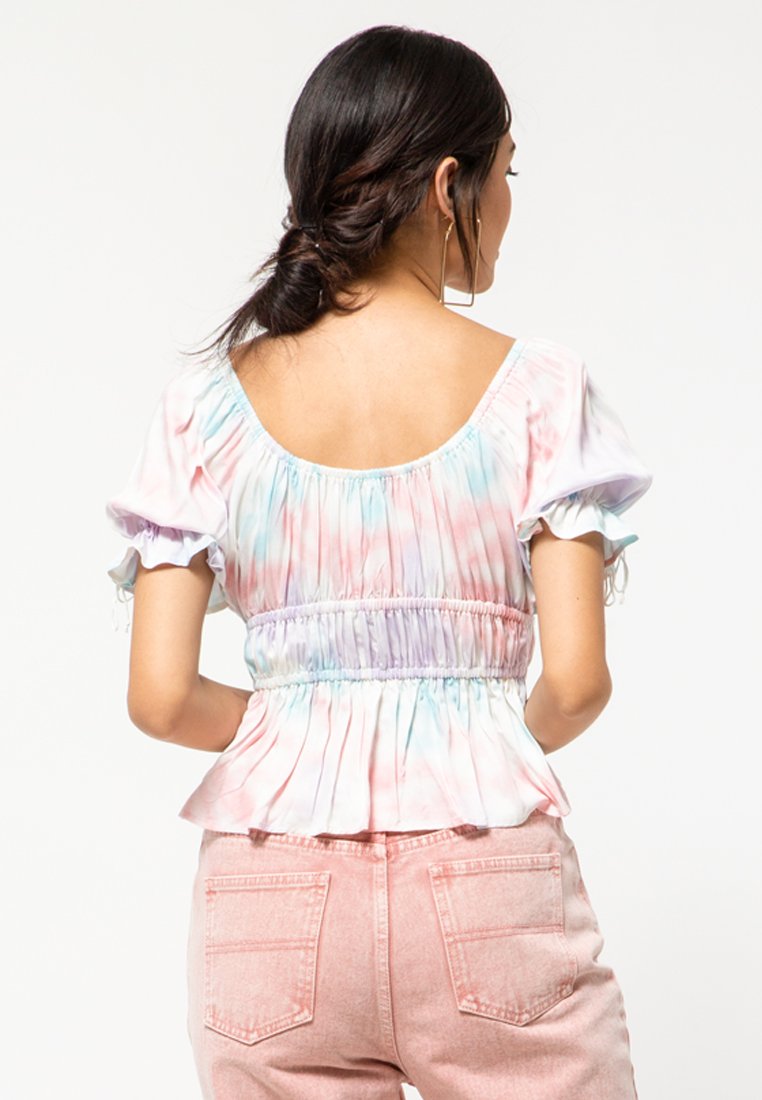 Pink Ruched Top