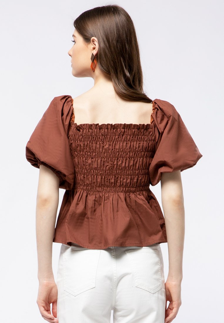 Balloon Sleeve Top
