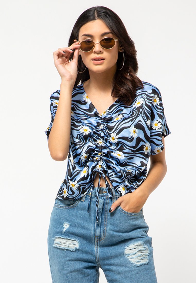 Runches V-Neck Blouse