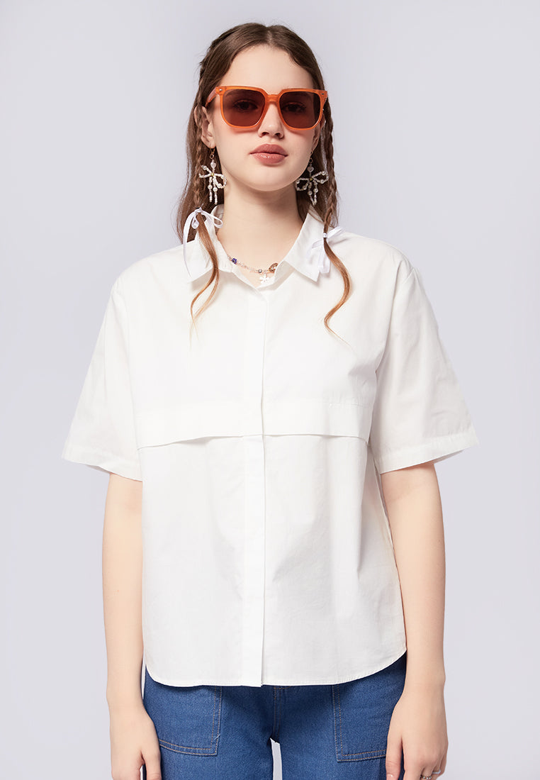 Oversized Short Sleeve Shirt
