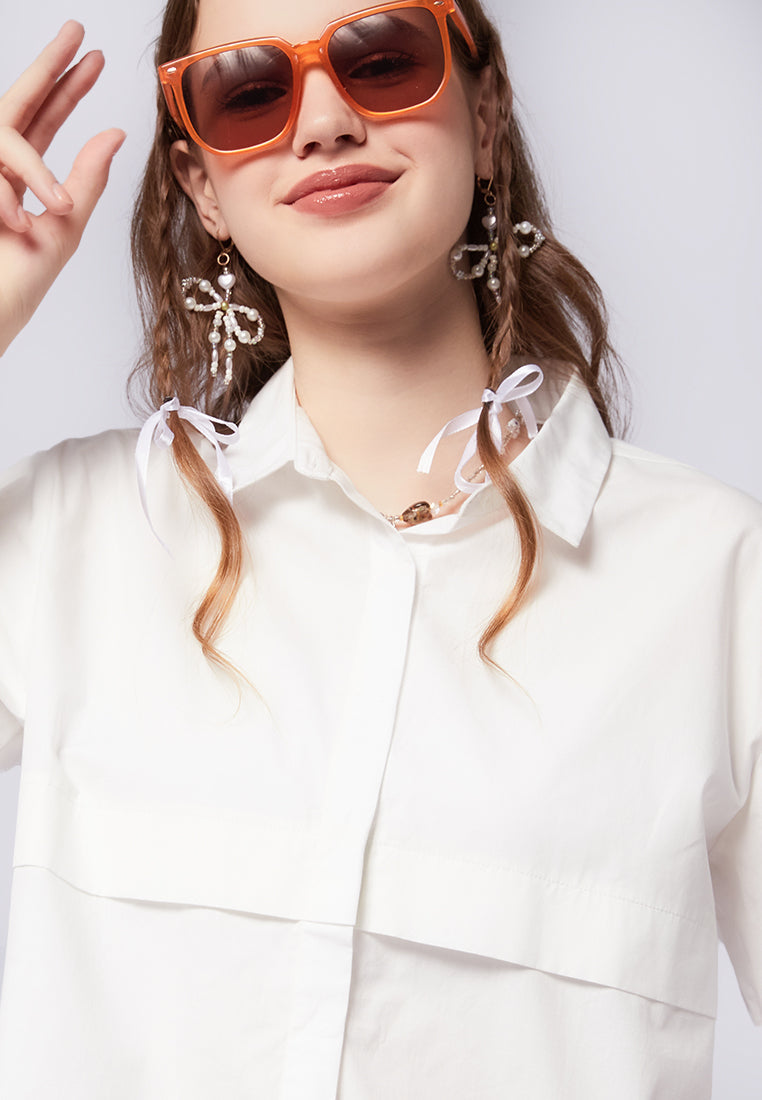 Oversized Short Sleeve Shirt