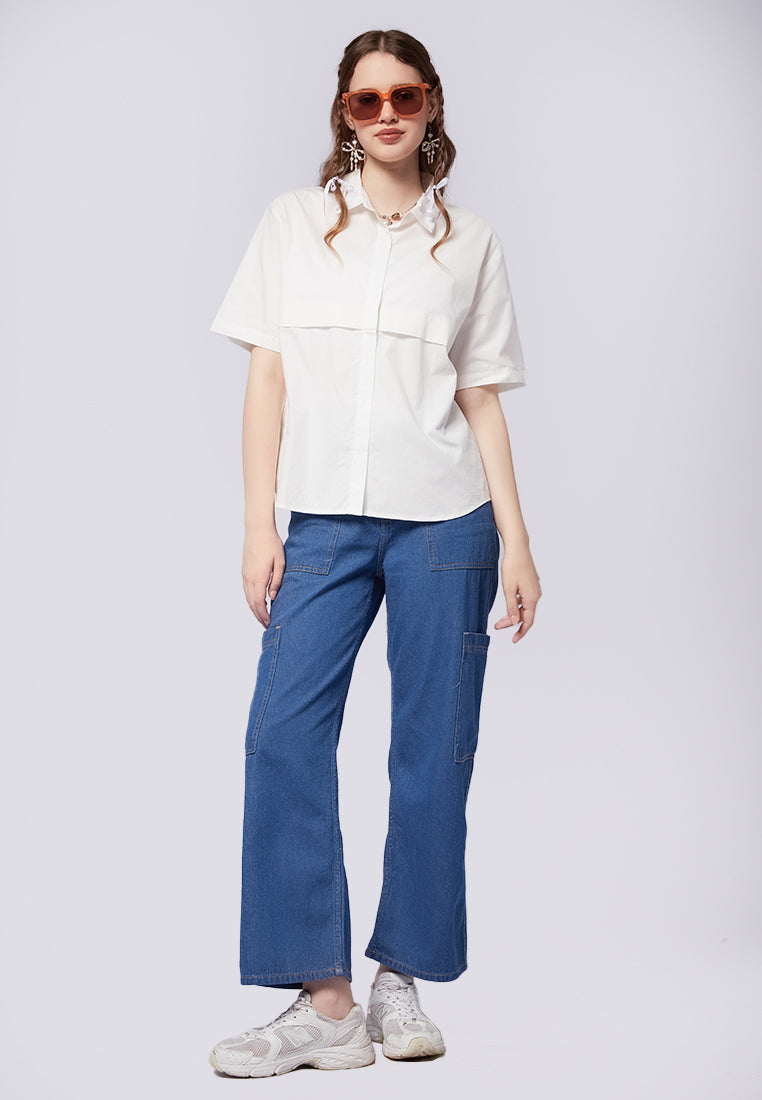 Oversized Short Sleeve Shirt