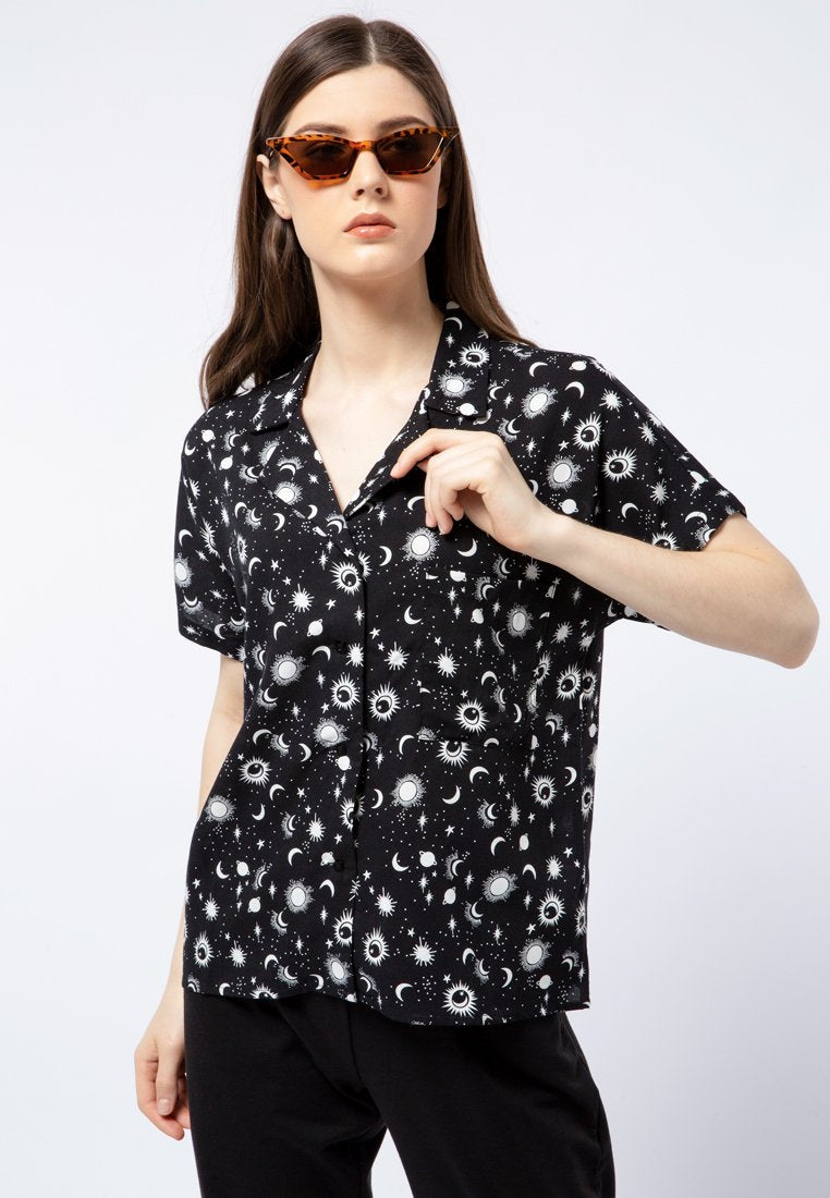 Notch Collar Shirt