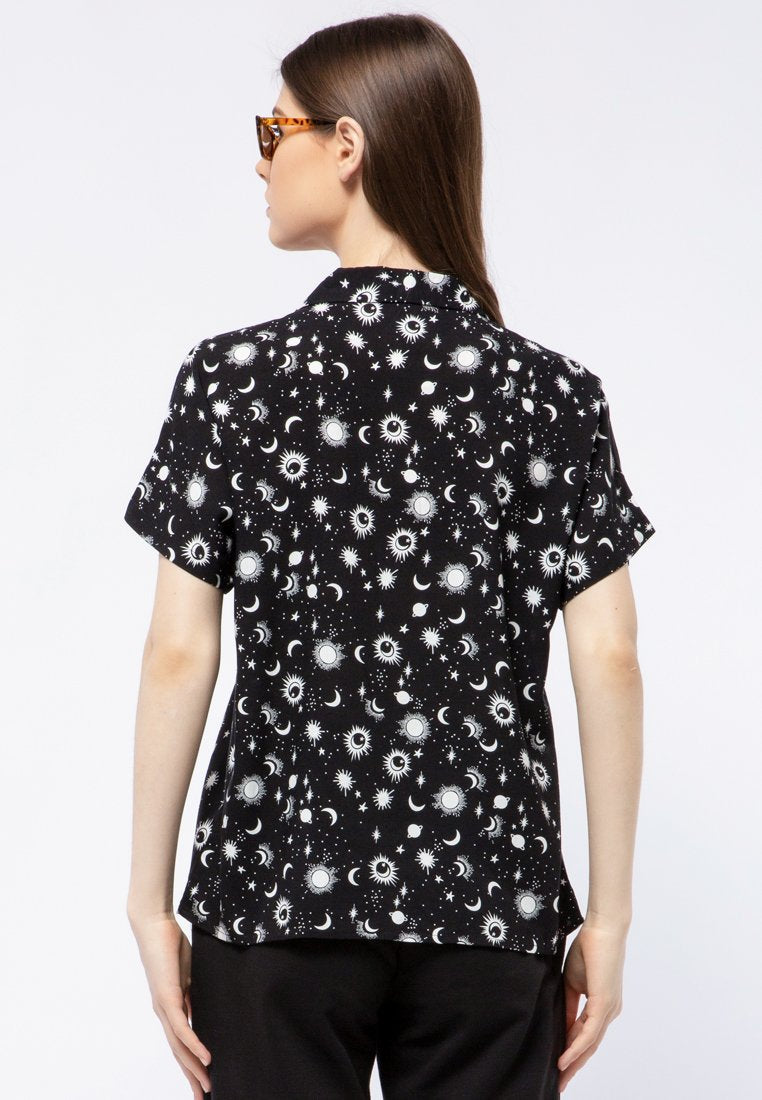 Notch Collar Shirt