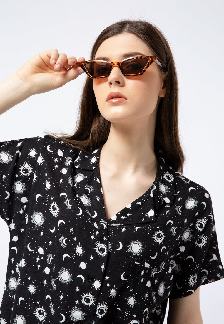 Notch Collar Shirt