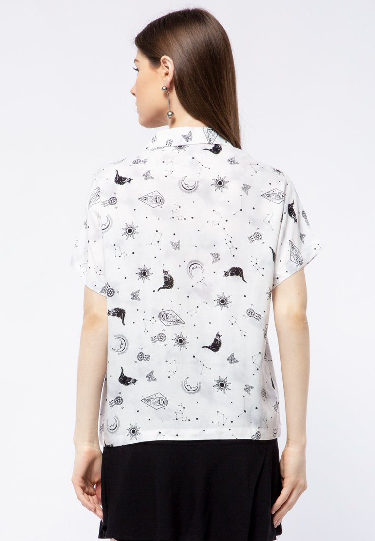 Notch Collar Shirt