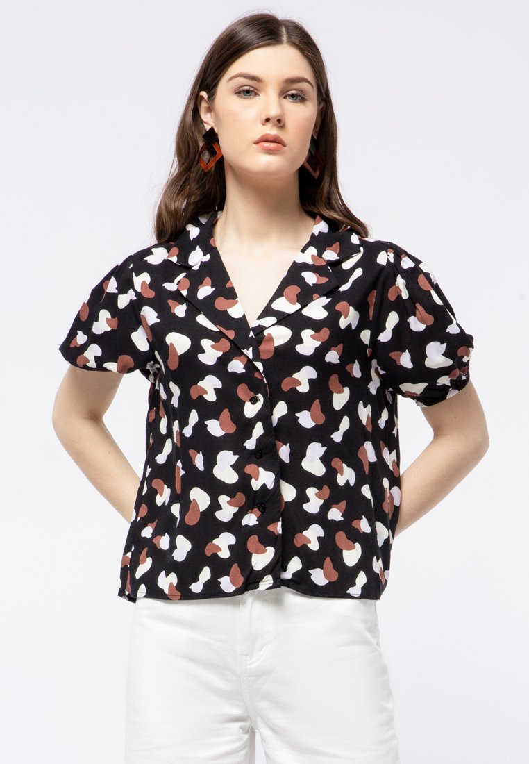 Voluminous Short Sleeve Shirt