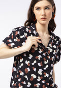Voluminous Short Sleeve Shirt