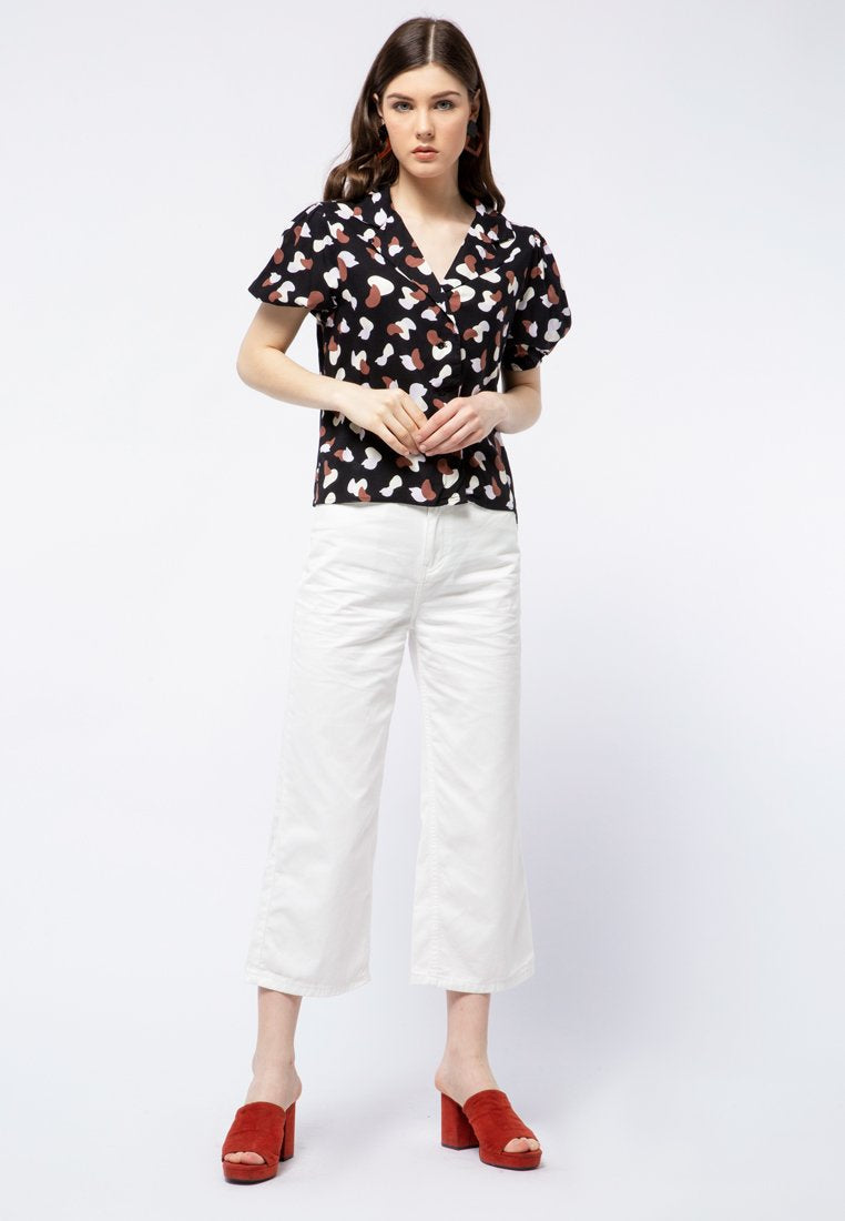 Voluminous Short Sleeve Shirt