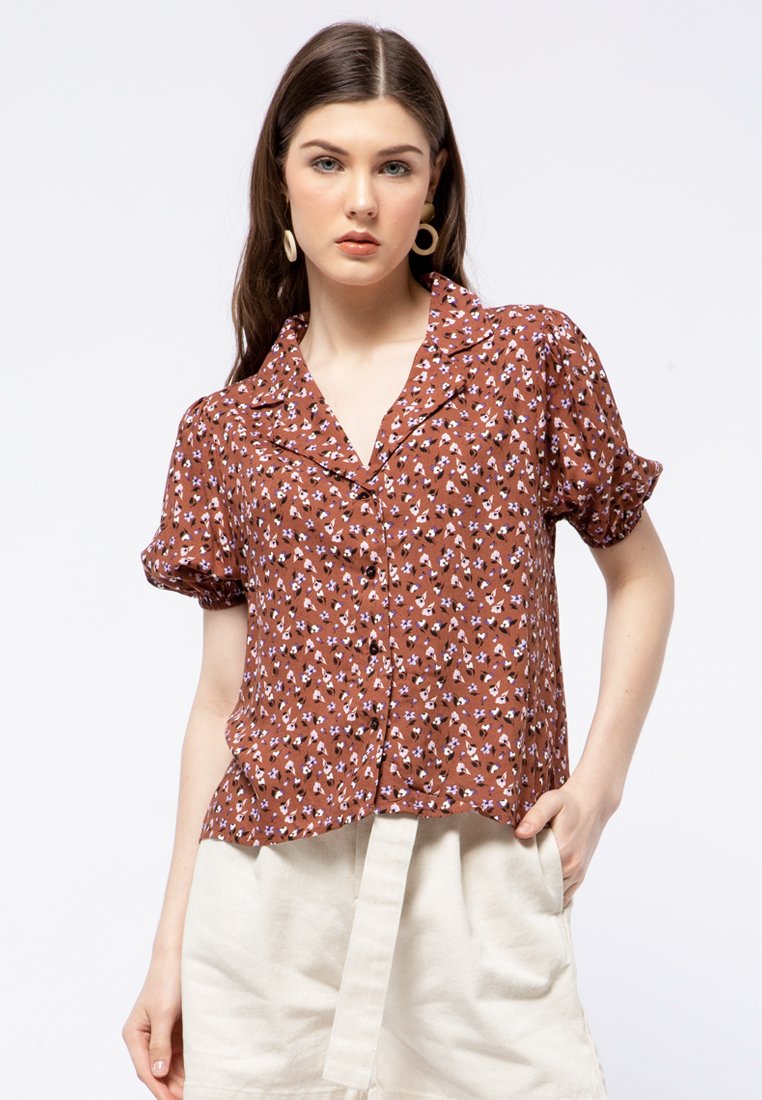Voluminous Short Sleeve Shirt