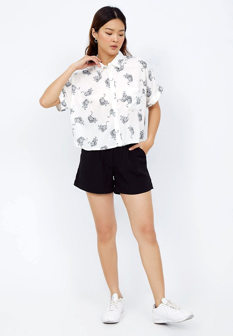 Loose Short Sleeve Shirt