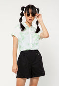 Basic Crop Shirt