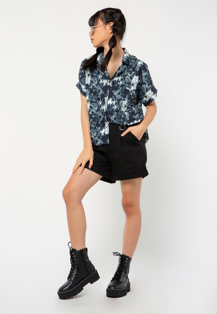 Notch Collar Shirt