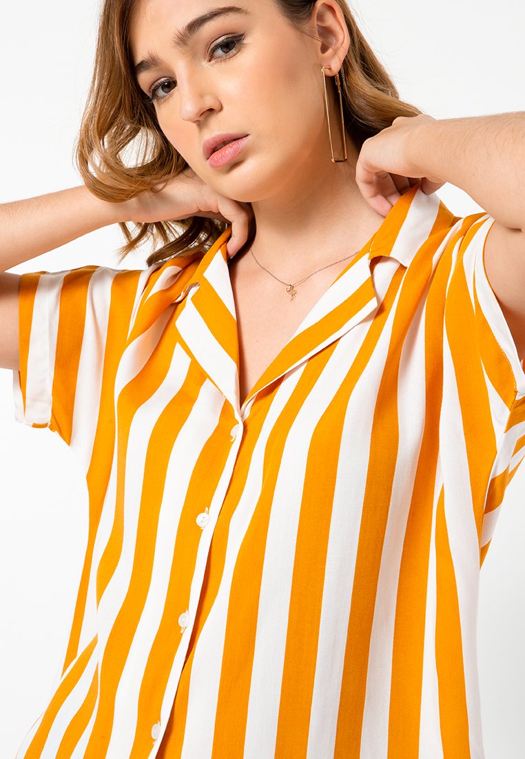 Notch Collar Shirt