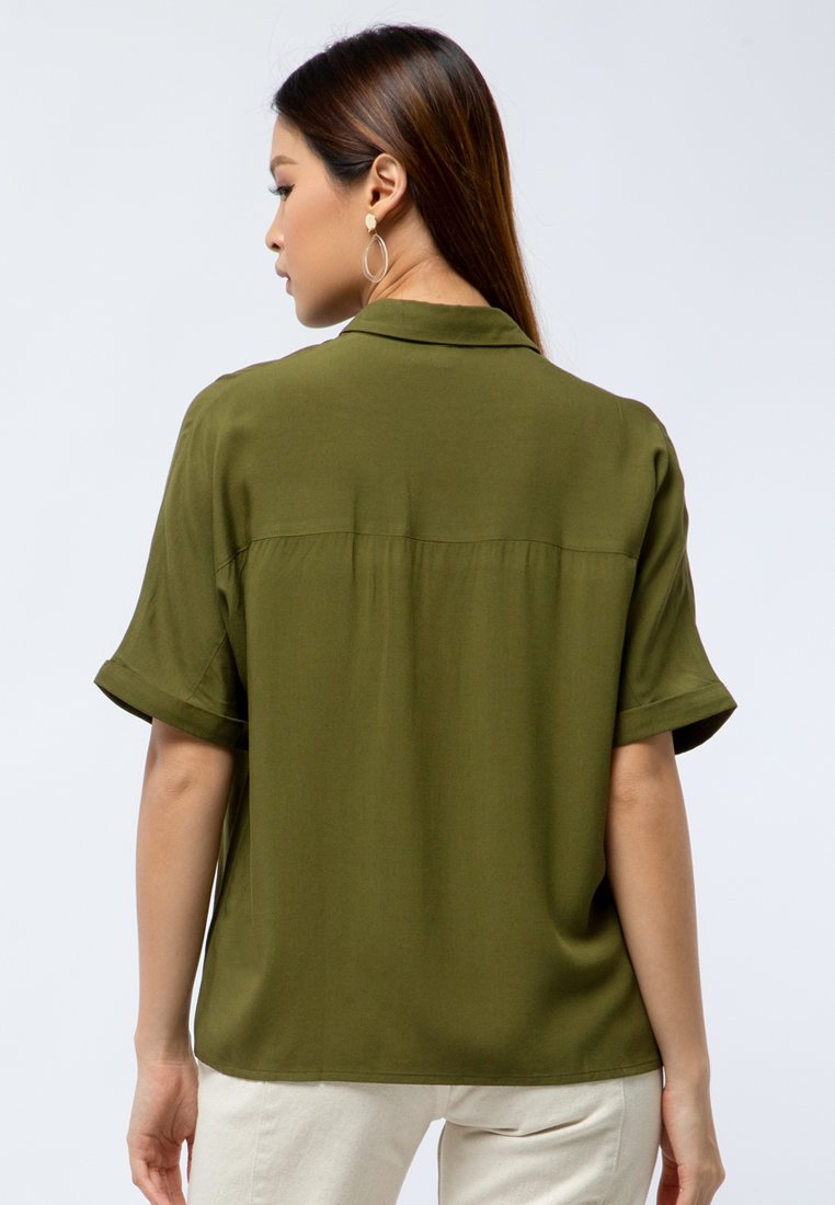 Basic Short Sleeve Blouse
