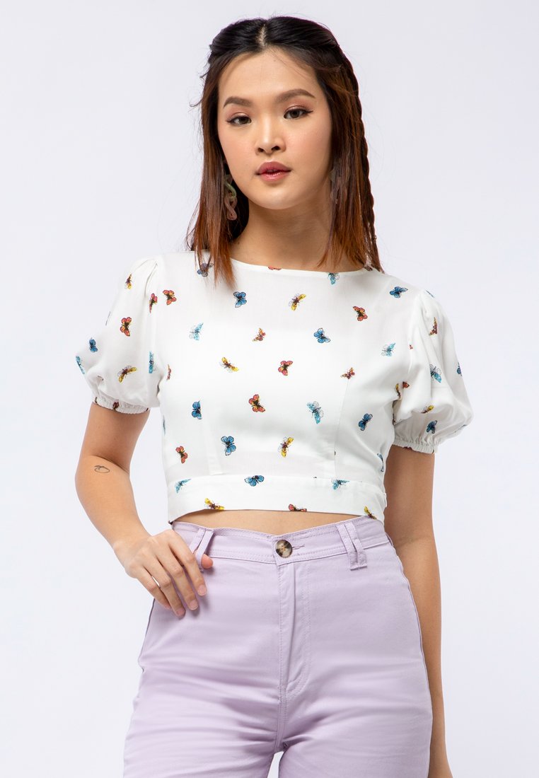 Back Ribbon Blouse