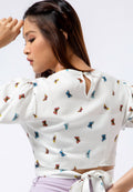 Back Ribbon Blouse