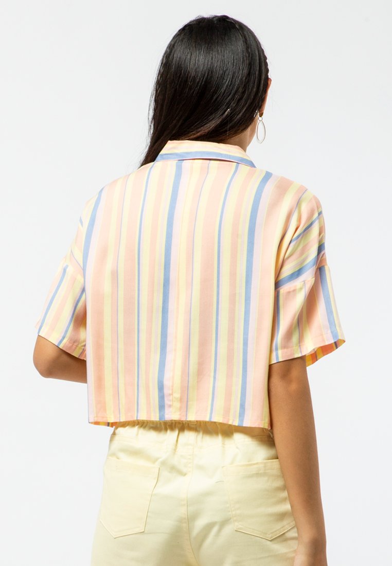 Short Sleeve Shirt with Polo Collar