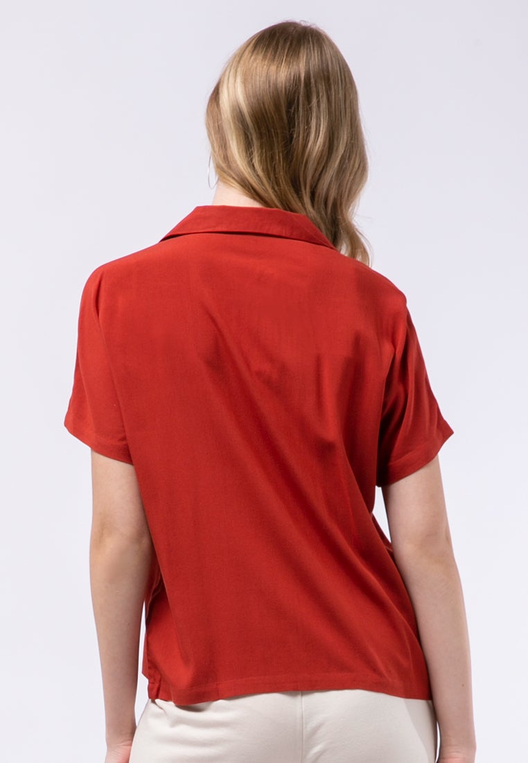Notch Collar Shirt
