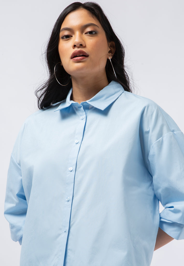 Voluminous Sleeve Blouse