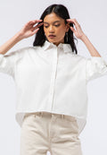 Voluminous Sleeve Blouse