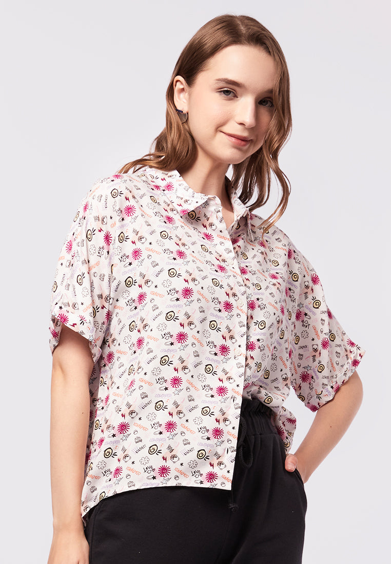 Printed Short Sleeve Shirt