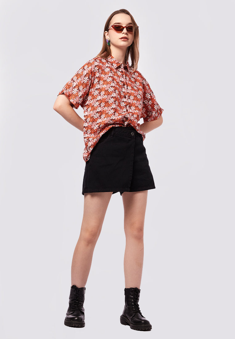 Printed Short Sleeve Shirt