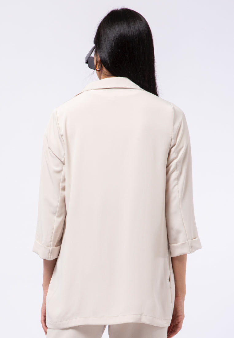 3/4 Sleeve Loose Blazer